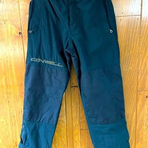 Pre-owned Men’s O’Neill Snow Gear Pants . Black Size Large 100% Nylon